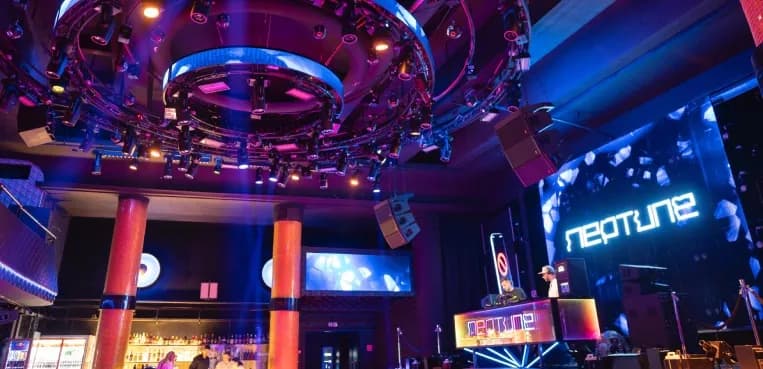 Neptune Club počas akcie